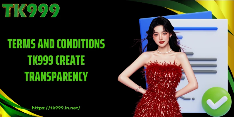 Terms and Conditions TK999 Create Transparency